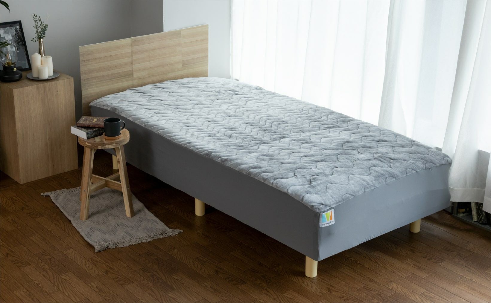 シングル（100×205cm） Recovery Sleep敷きパッド プレミアムホット