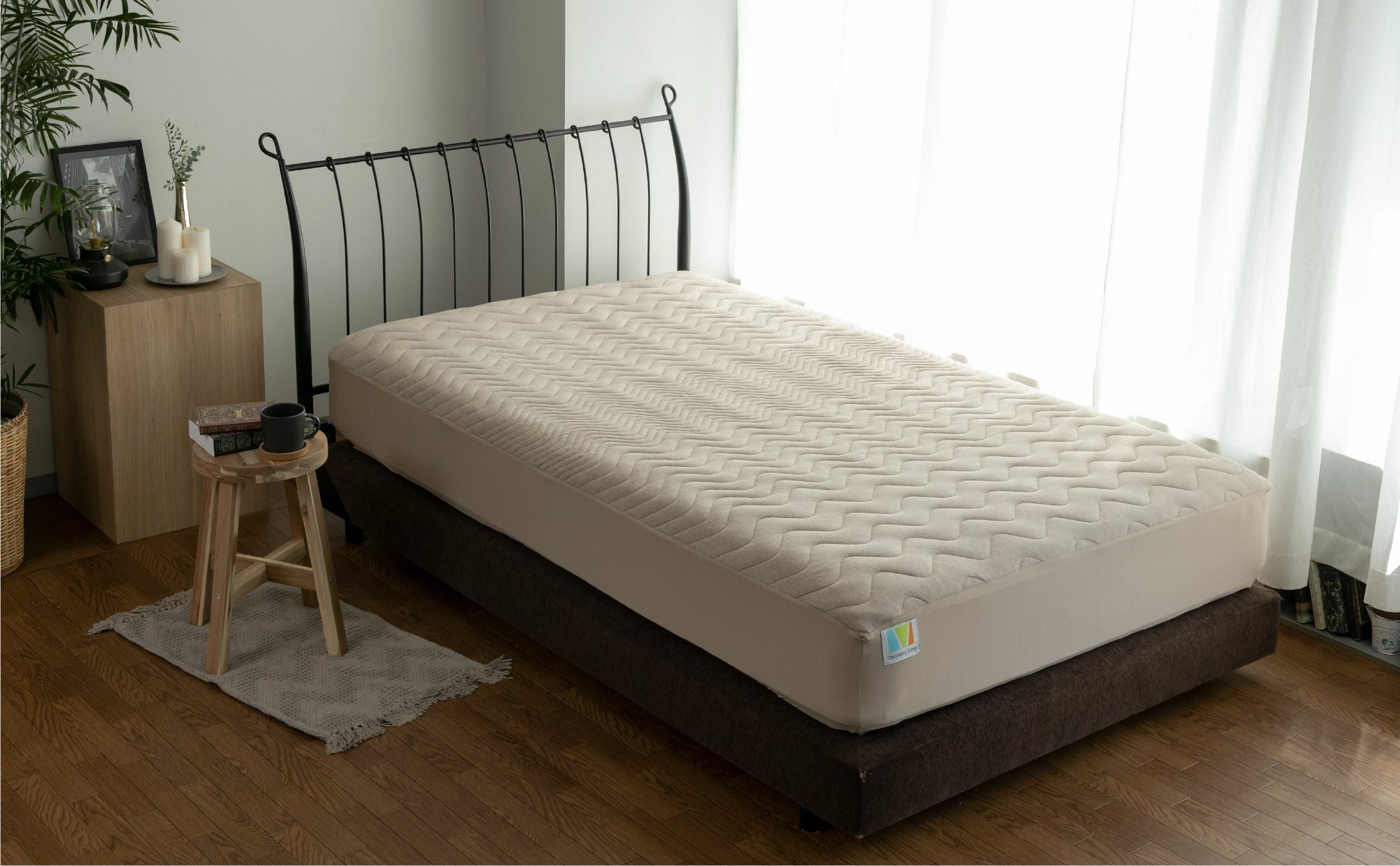 Recovery Sleep敷きパッド セミダブル +枕パッドセット Recovery Sleep 敷きパッド セミダブル（120×205cm）＋枕パッドセット